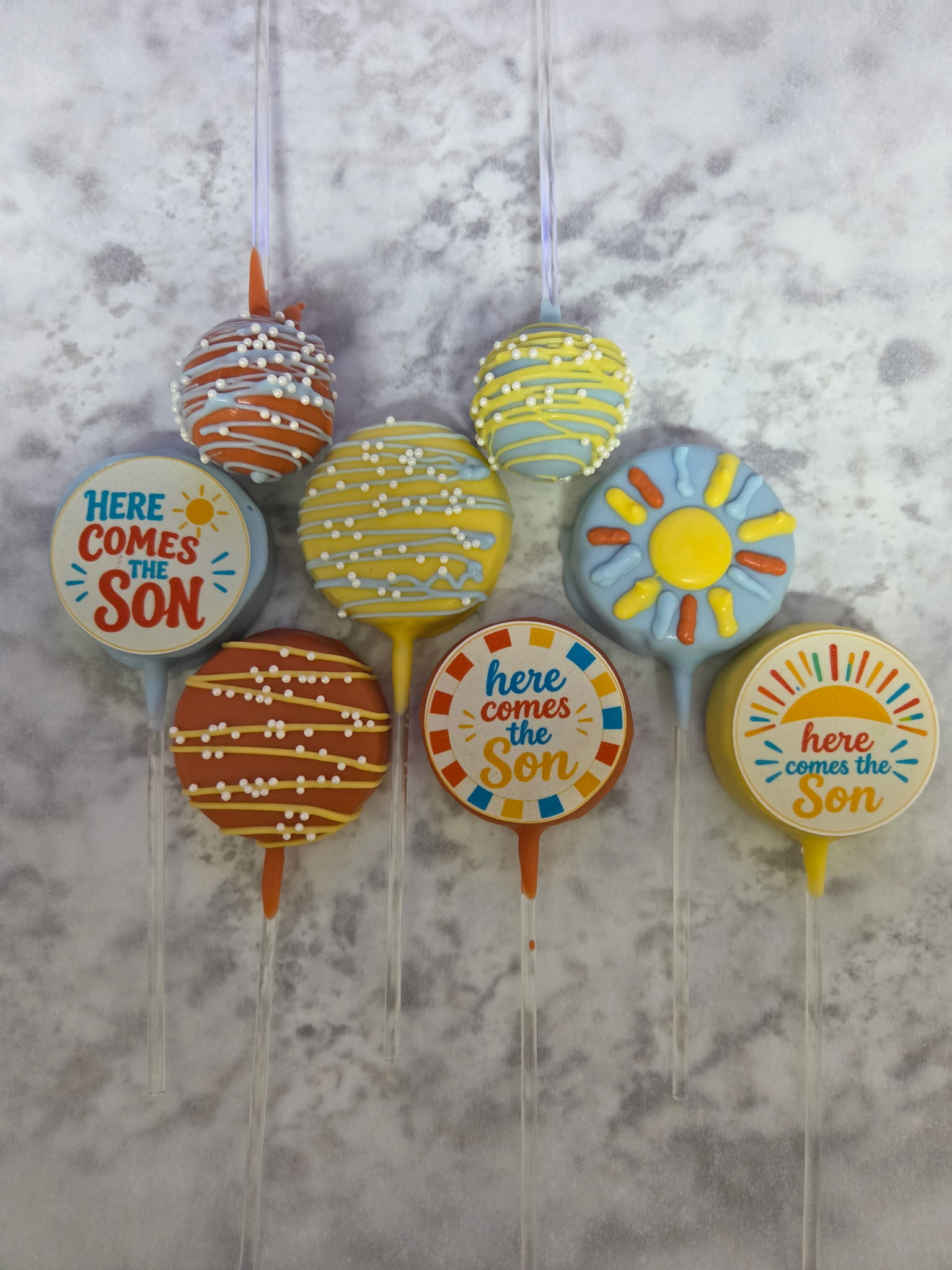 Here Comes the Son cakesicles